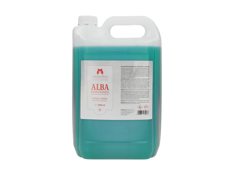 ALBA Speciális Mosószer Zsíros, Olajos Textilekhez 5 L