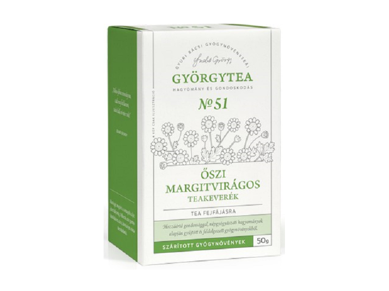 Györgyrtea Őszi Margitvirágos Teakeverék 50 g