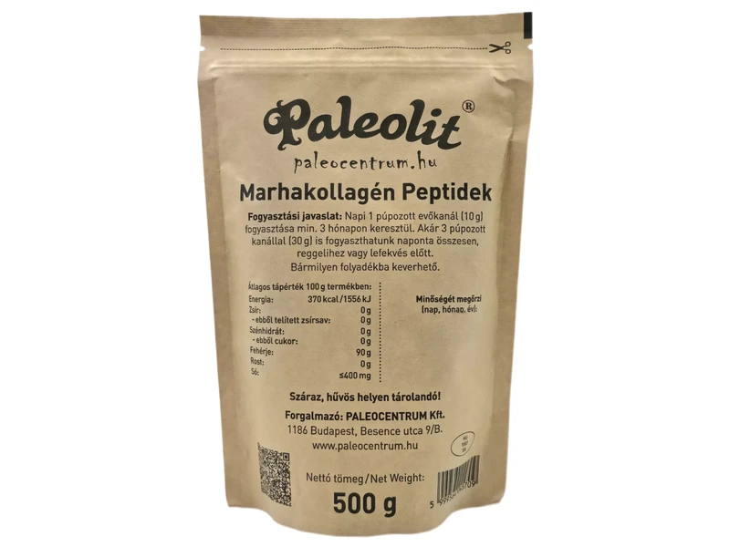 Marhakollagén peptid 500g Paleolit