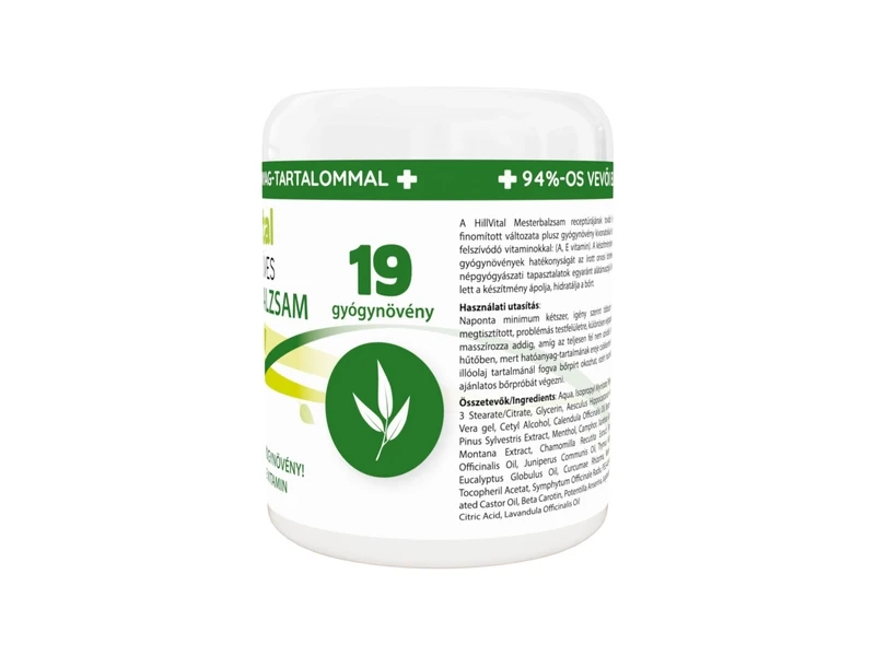 Gyógyfüves Mesterbalzsam Maximum 0,25kg