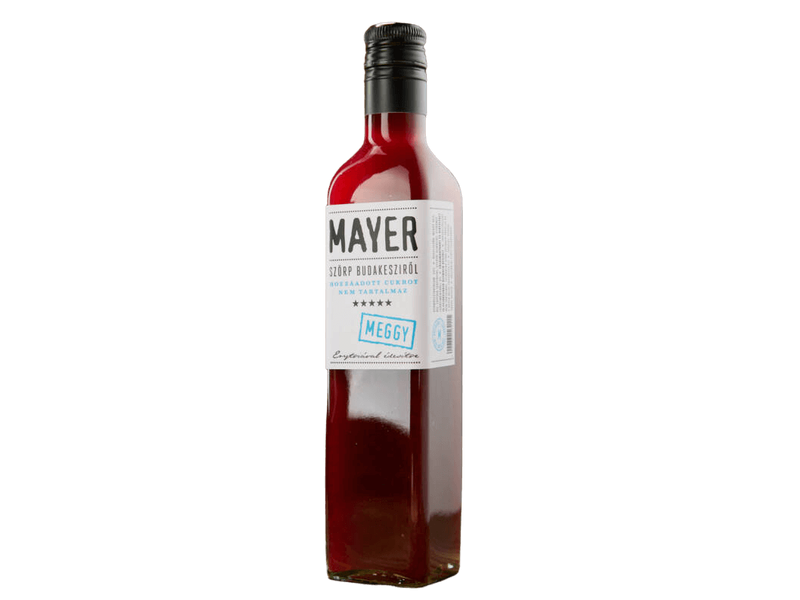 Mayer Prémium Meggy szörp hozzáadott cukor nélkül 0,5l