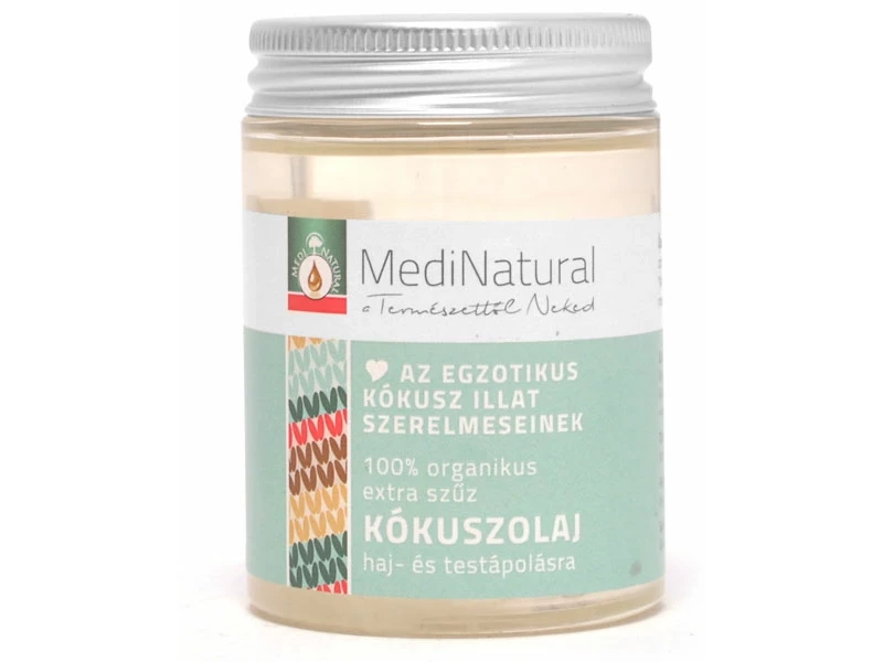 MediNatural Organikus extra szűz kókuszolaj 100m
