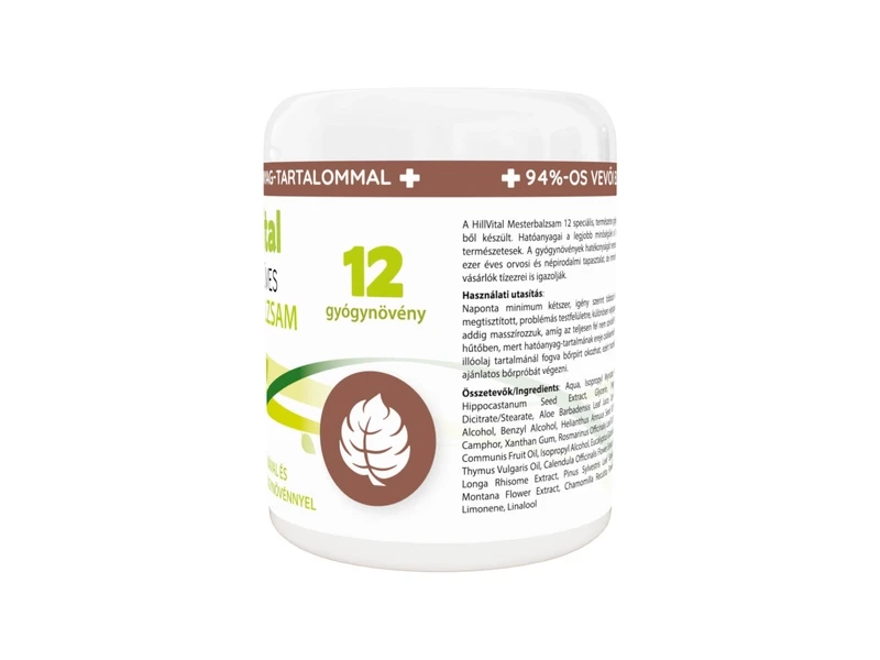 Gyógyfüves Mesterbalzsam 250ml