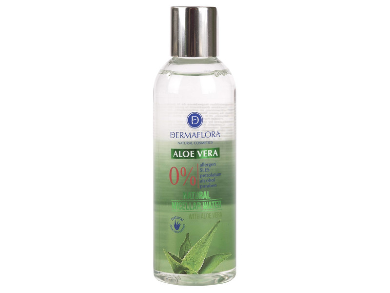 Dermaflora 0% Micellás víz aloe verával (200 ml)