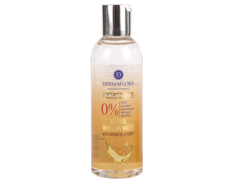 Dermaflora 0% Micellás víz argánolajjal (200 ml)