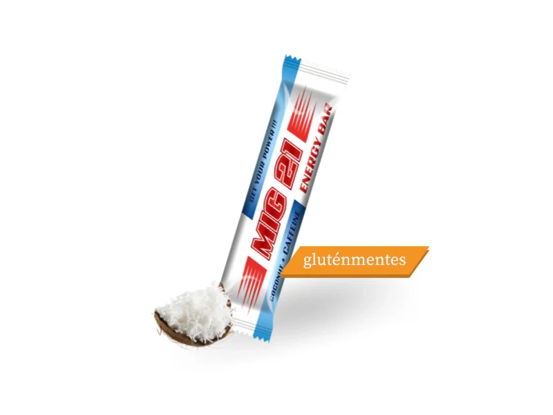 MIG 21 Coconut Energy bar - Gluténmentes 55 g