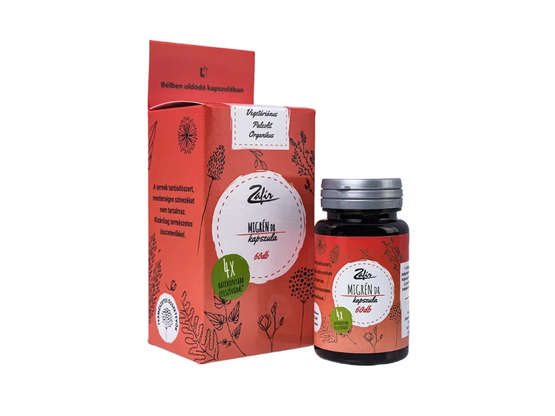 Zafír Dr Migrén olajkapszula 60 db