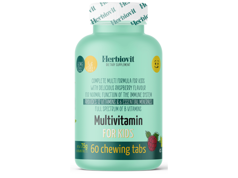 Herbiovit Multivitamin for Kids rágótabletta 60 db