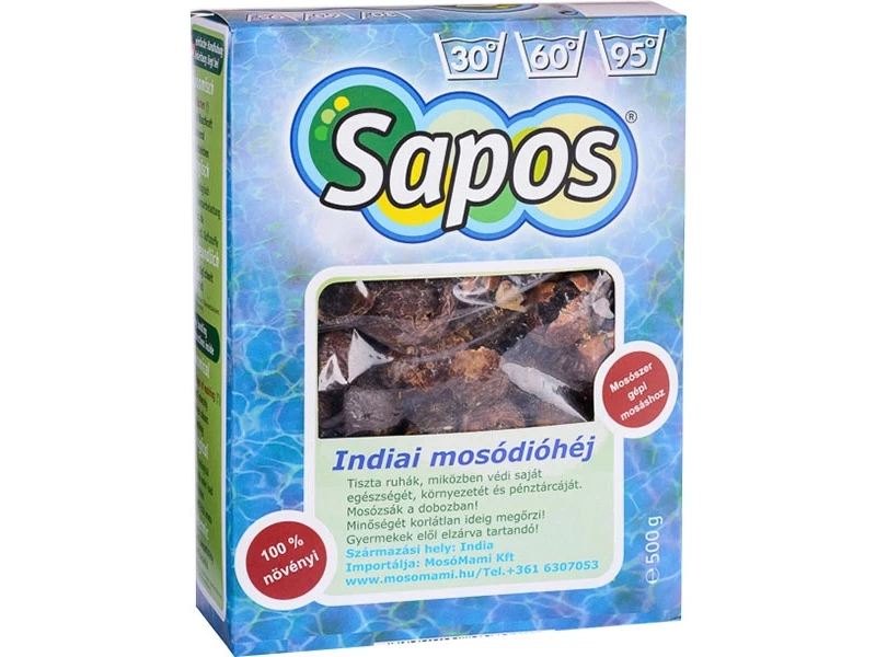 Sapos Indiai mosódióhéj 500 g (MosóMami Kft.)