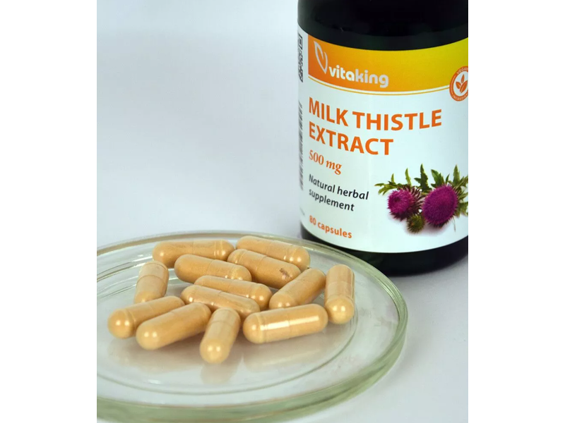 VK Máriatövis Milk Thistle Extract 80db 500mg
