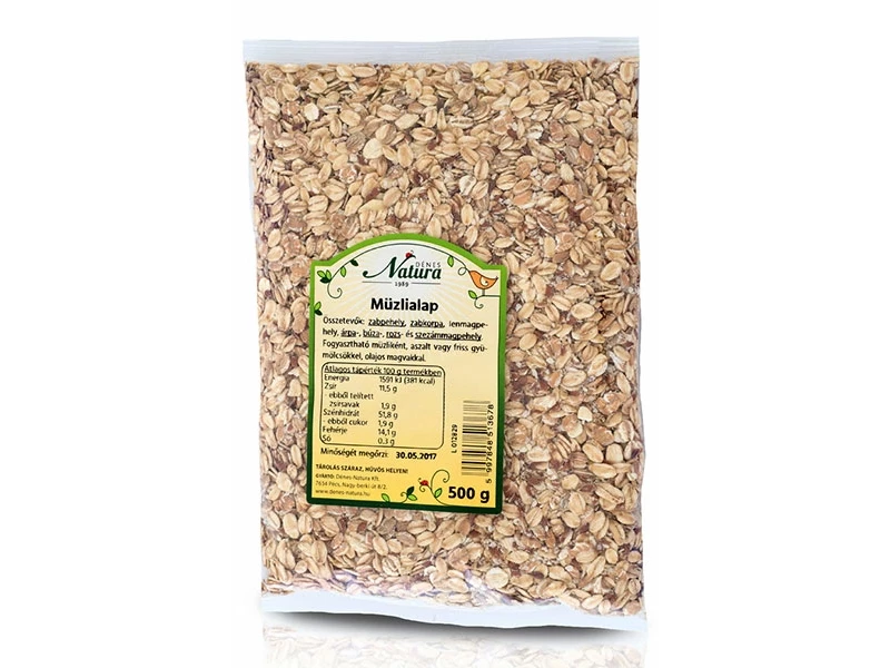 Natura Müzlialap 0,5kg