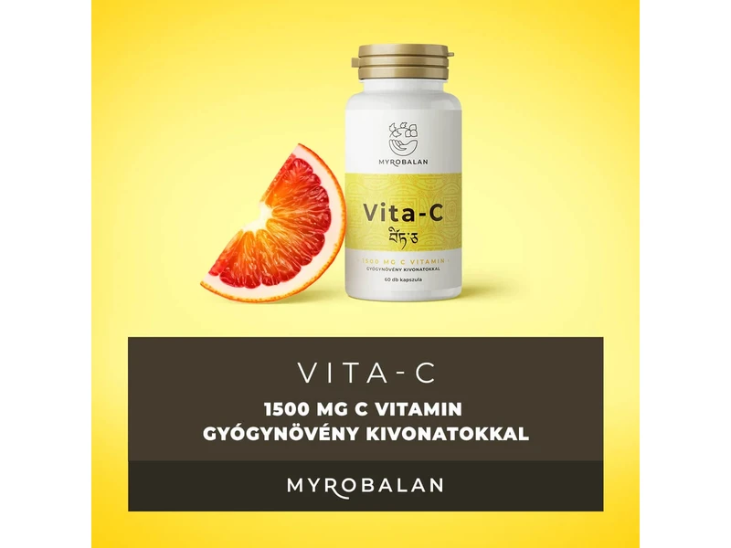 Myrobalan Vita-C 1500 mg C vitamin gyógynövény kivonatokkal 60db