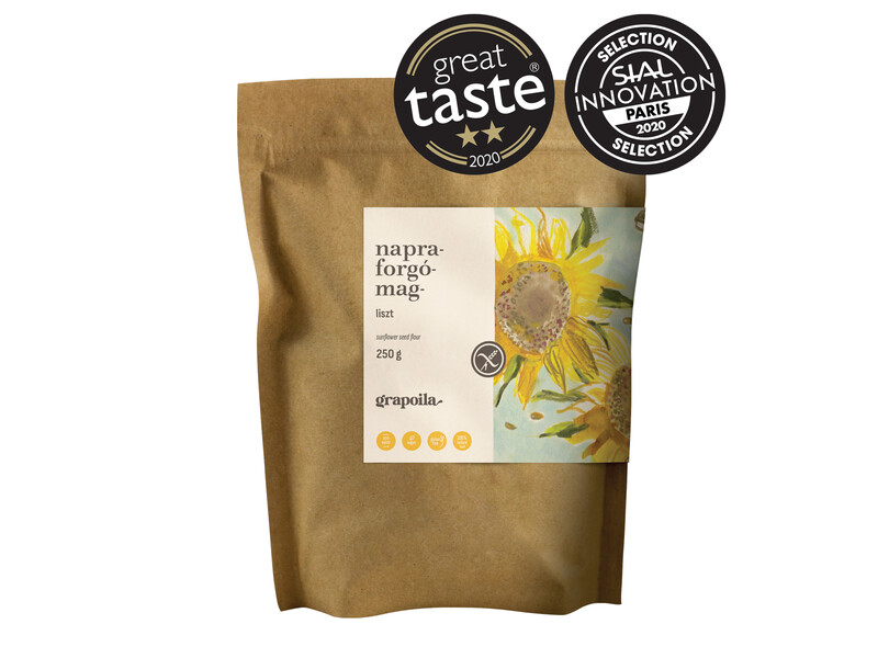 Grapoila Napraforgómagliszt 250 g