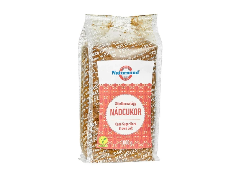 Natúr lágy sötétbarna nádcukor 1 kg BiOrganik