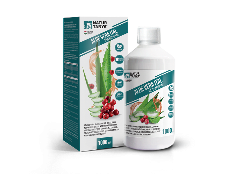 NT Aloevera áfonyás 1L
