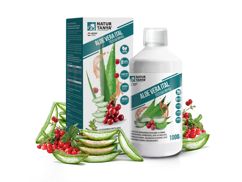 NT Aloevera áfonyás 1L
