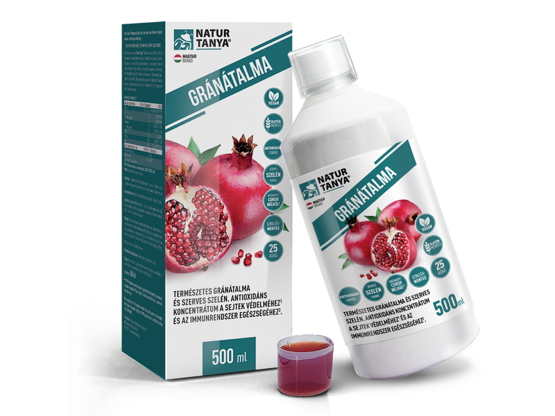 NT Pomegranate Gránátalma koncentrátum + szelén 0,5L