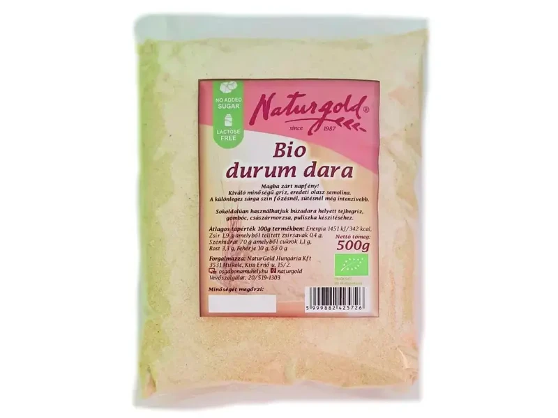 Naturgold Bio durum dara 500g
