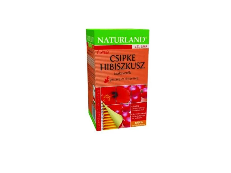 Naturland Csipke Hibiszkusz teakeverék 20 db