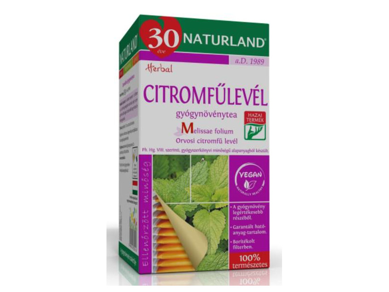 NL Citromfűlevél tea 25db