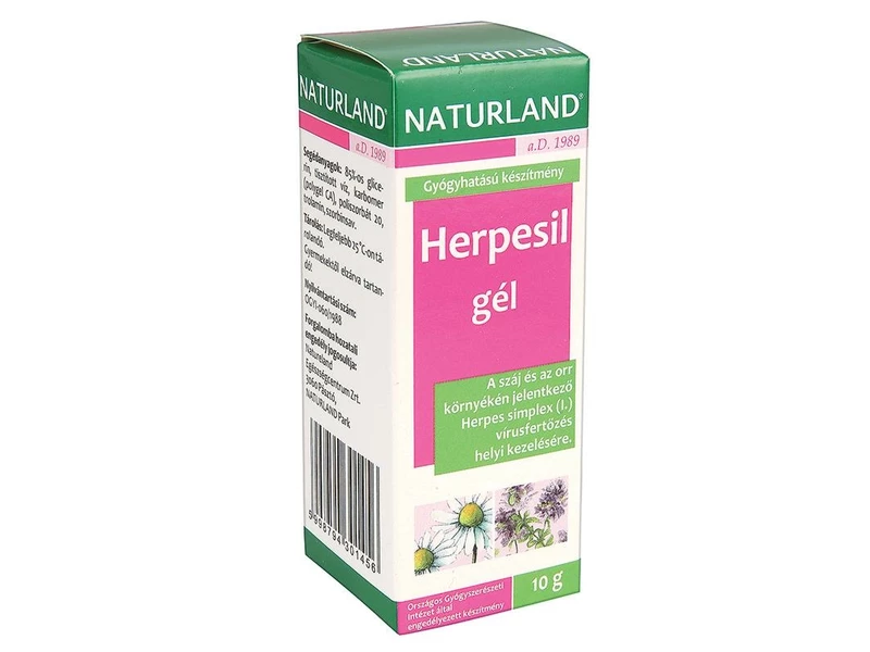 Naturland Herpesil gél 10 g