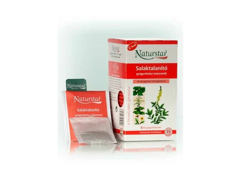 Naturstar Salaktalanító gyógynövény teakeverék 25 db