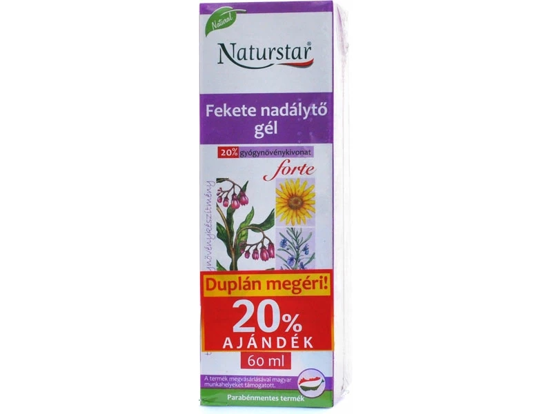 Naturstar Feketenadálytő gél FORTE dupla 2x60 ml