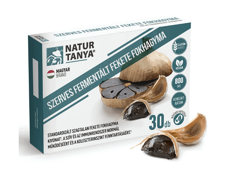 NT Fermentált Fekete fokhagyma 30db