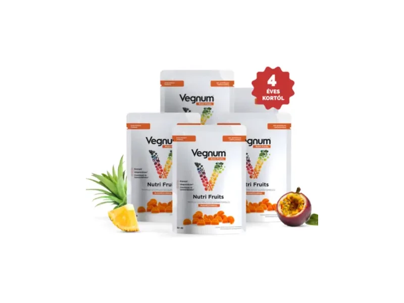 Vegnum NutriFruits Magnézium trópusi 30db