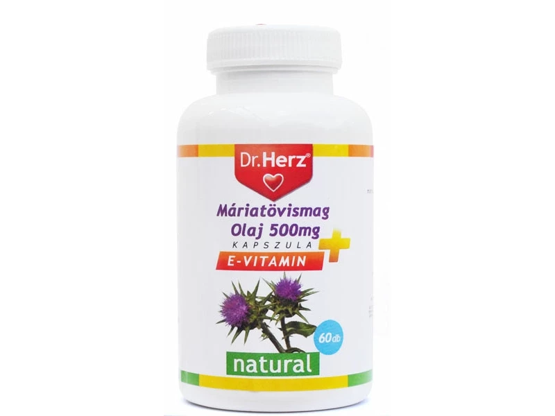 dr.Herz Máriatövismag olaj kapszula 60db