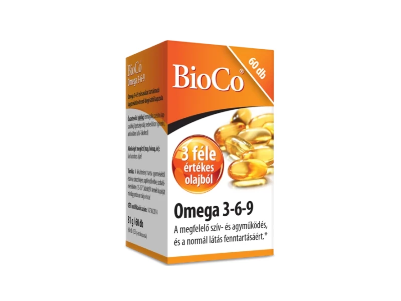 BioCo Omega 3-6-9 kapszula 60db