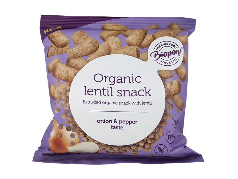 Extrudált lencse hagymás-borsos 60g