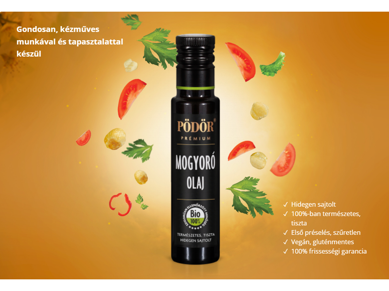 Pödör bio mogyoró olaj 100 ml