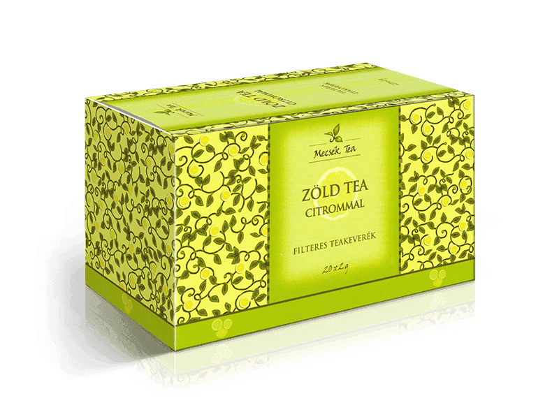 Mecsek Zöld tea citrommal 20 x 2g