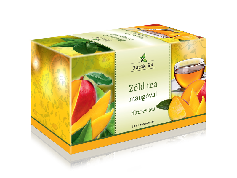 Mecsek Zöld tea mangóval 20 x 2g