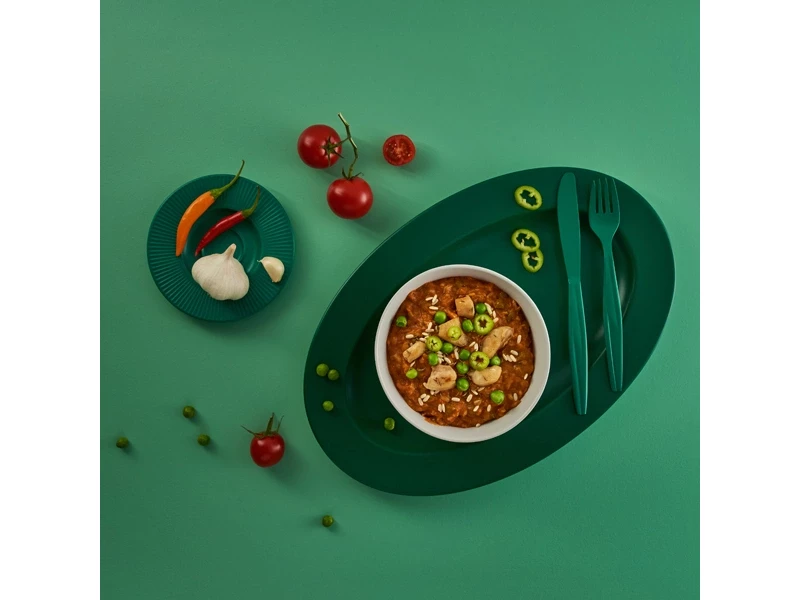 Polcz - Zöldborsós csirke rizzsel