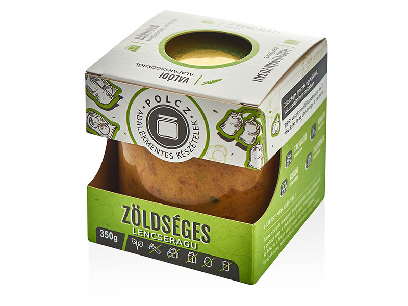 Polcz - Zöldséges lencseragu