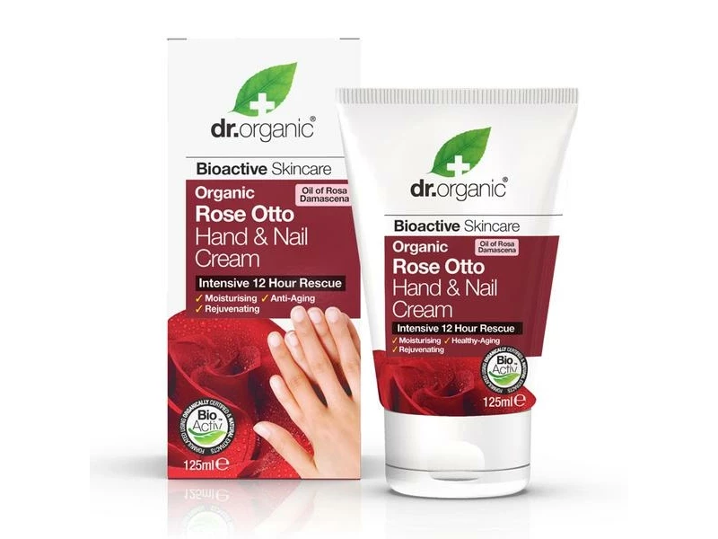 Dr.Org. Rózsa kéz-körömápoló 125ml Bio