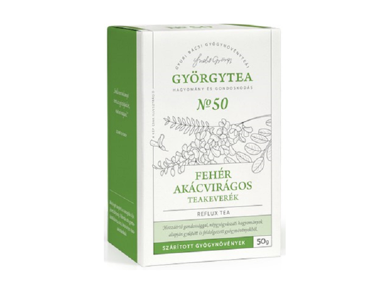 Györgyrea Fehér Akácvirágos Teakeverék 50 g