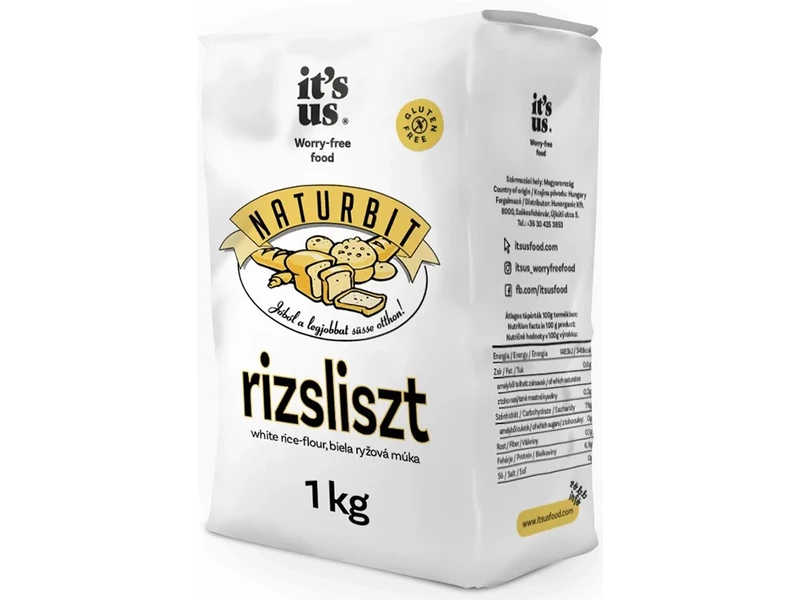 Rizsliszt gluténmentes 1 kg