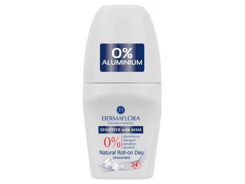Dermaflora 0% roll-on Sensitive (MSM-mel) 50 ml