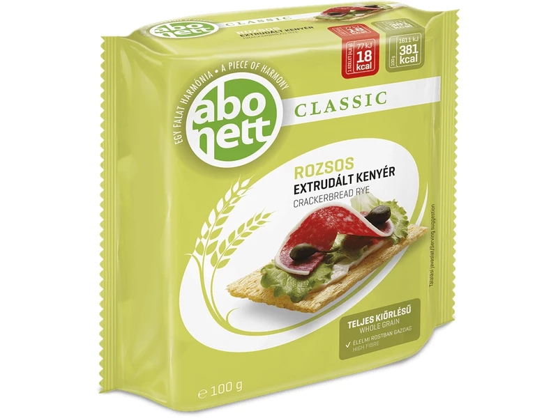 Abonett extrudált kenyér rozsos 100g
