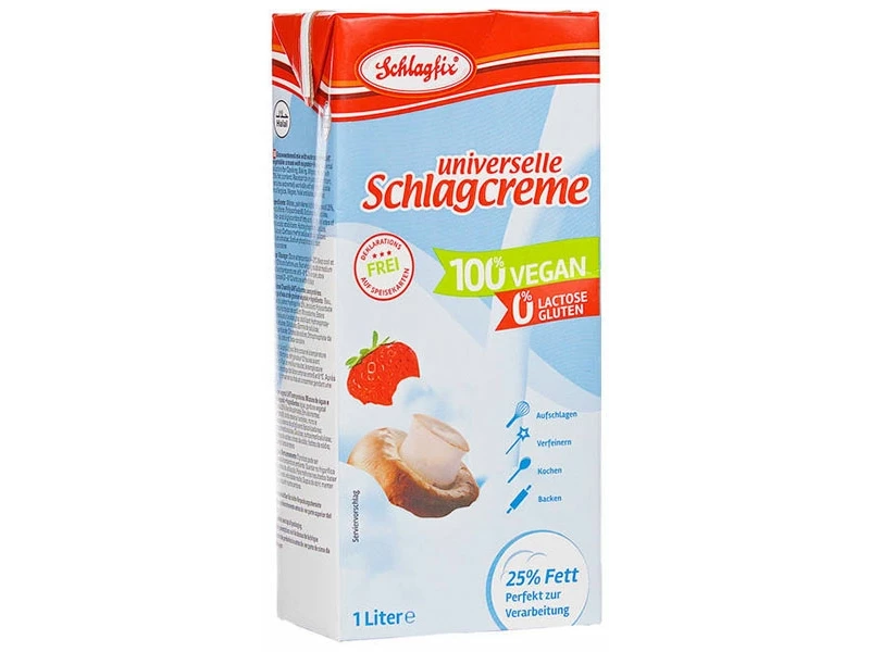 Schlagfix vegan habkrém 25% 1000ml
