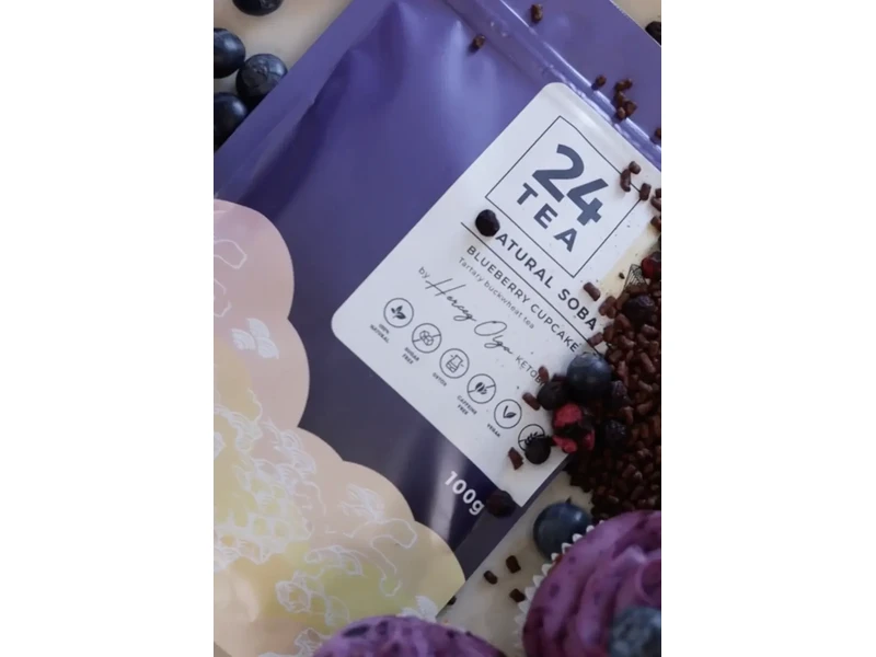 24 tea hajdina tea áfonyás-vaníliás muffin ízű 100 g