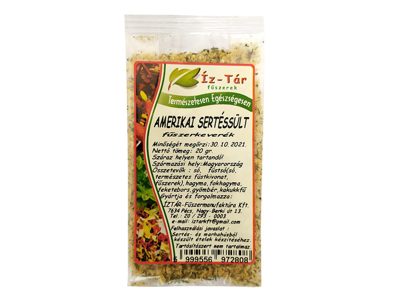 Íz Tár amerikai sertéssült fűszerkeverék 20g