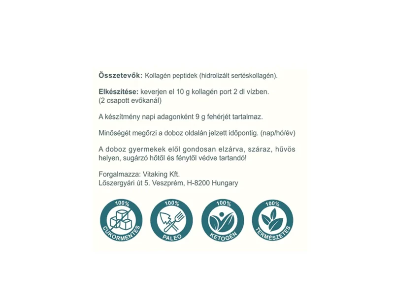 VK Sertéskollagén 300g