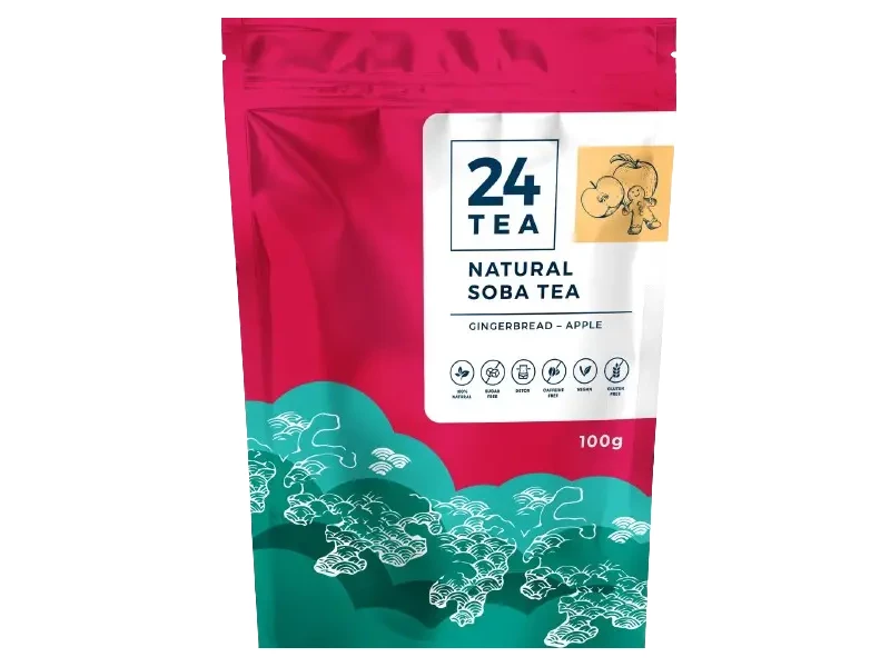 24 Tea Natural Soba tea - Alma-mézeskalács hajdina tea 100g