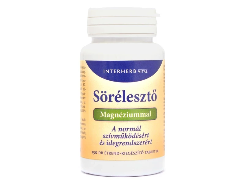 Interherb VITAL Sörélesztő Magnéziummal 150db