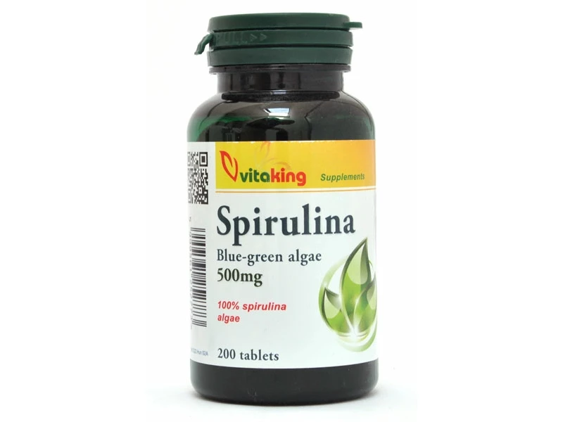 Spirulina 500 mg 200 db (Vitaking)