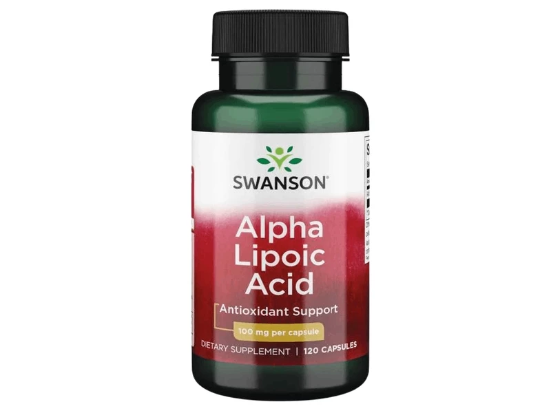 Swanson Alfa-liponsav-Alpha Lipoic Acid 100mg 120 caps